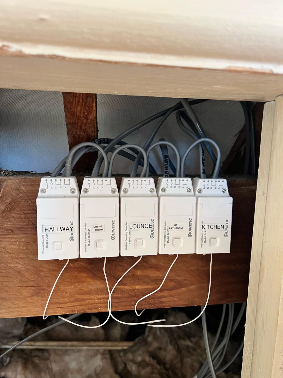 wireless lighting control modules for smart home automation installation